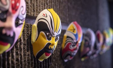 Colorful Peking Opera facial mask