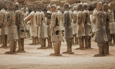 Vast Terracotta Army display, Xi’an, China.