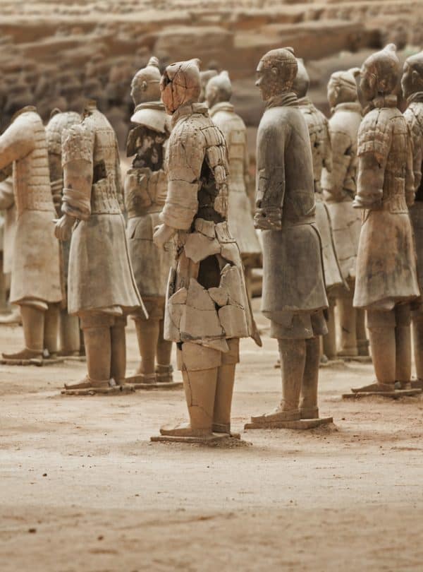 Vast Terracotta Army display, Xi’an, China.