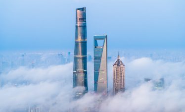 Shanghai Trio skyscapers