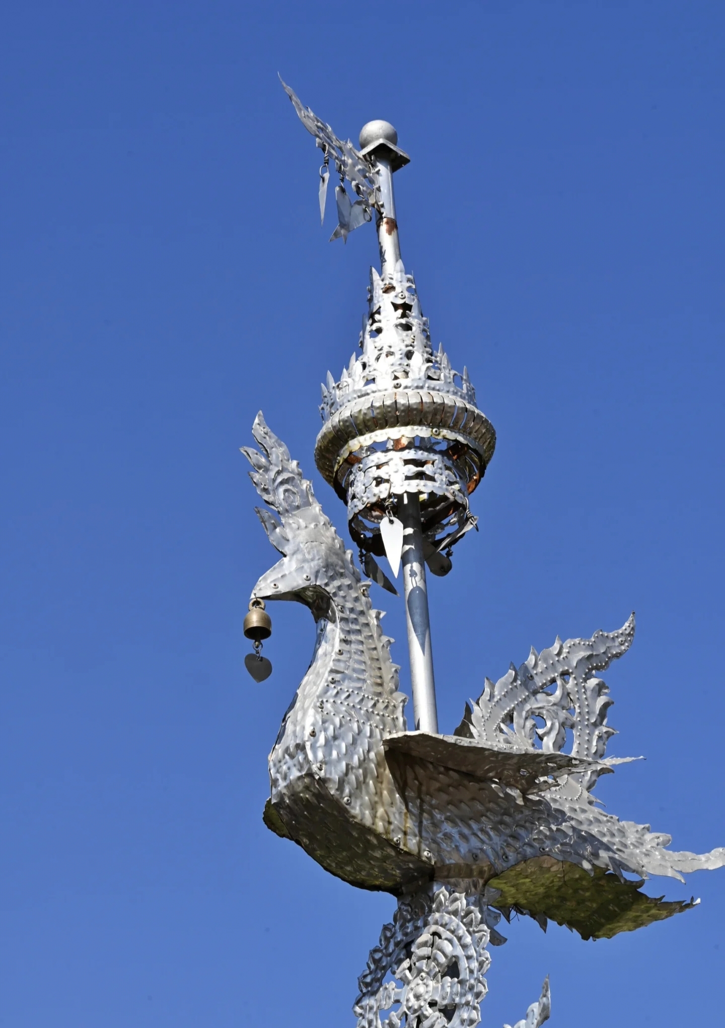 Sculpture detail at Xishuangbanna Dai Ethnic Garden