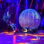 Acrobatics performance at the ERA Show, Shanghai, China.