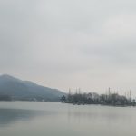 The serene landscape of West Lake in Hangzhou, China, known for its natural beauty.