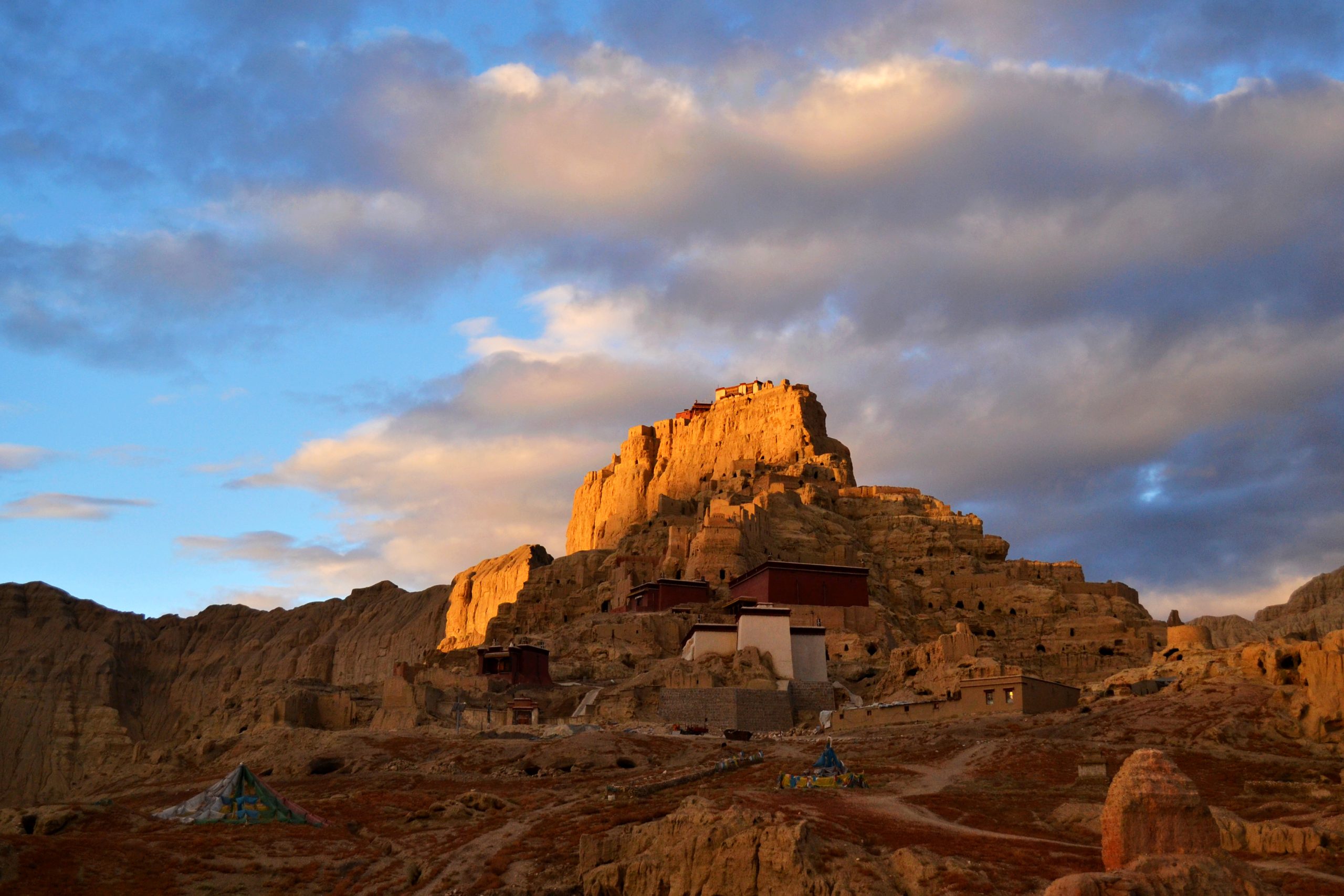 Ancient ruins of the Guge Kingdom in Tibet