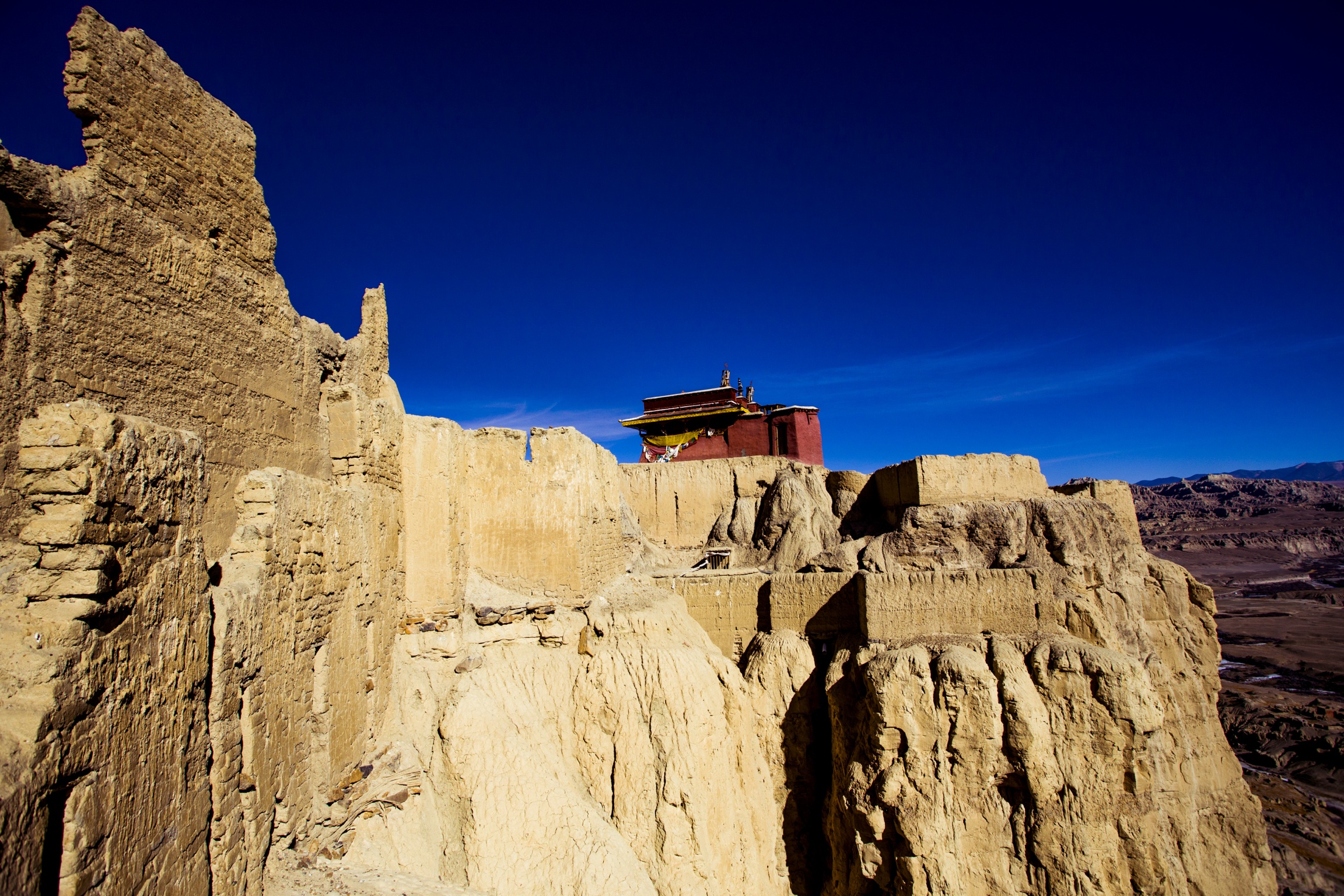Ancient ruins of the Guge Kingdom in Tibet