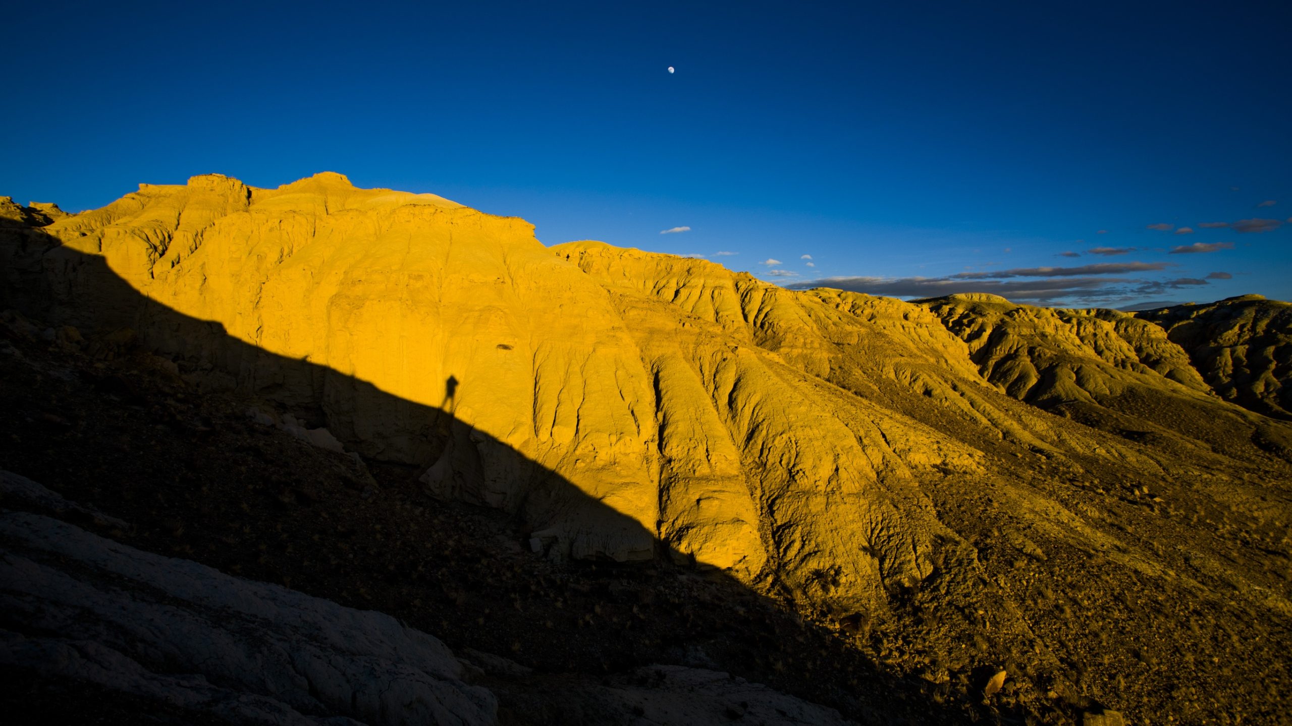 Close-up of unique landforms at Zanda Earth Forest in Tibet