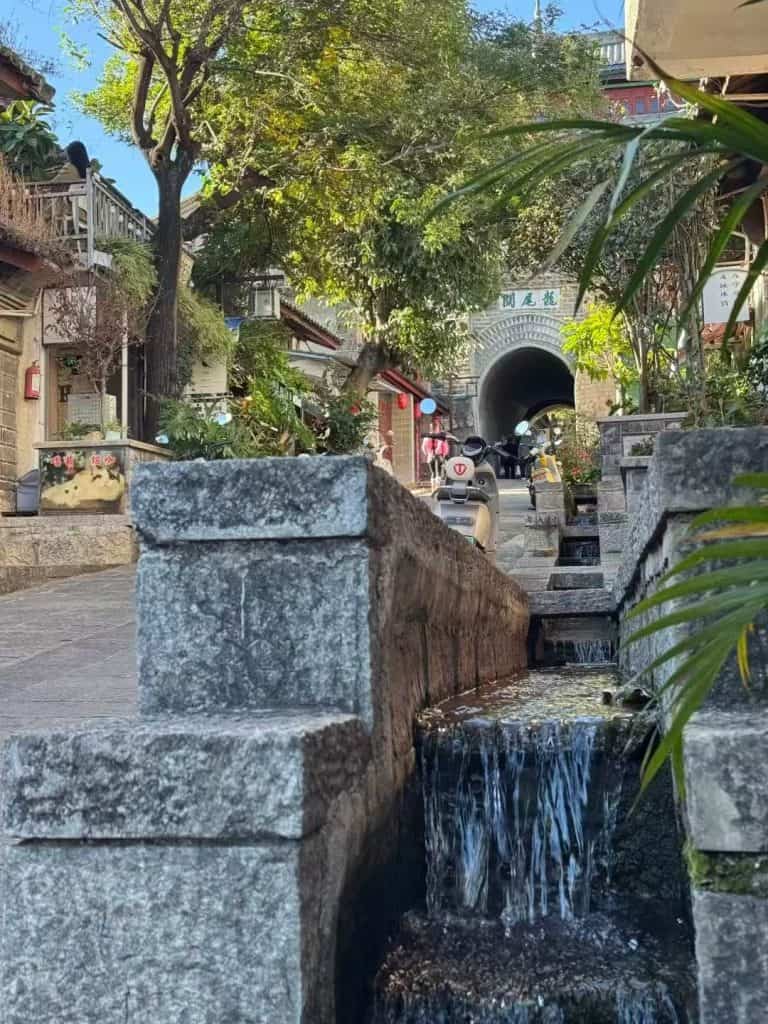 View of Longweiguan in Xiaguan, Dali, Yunnan, China