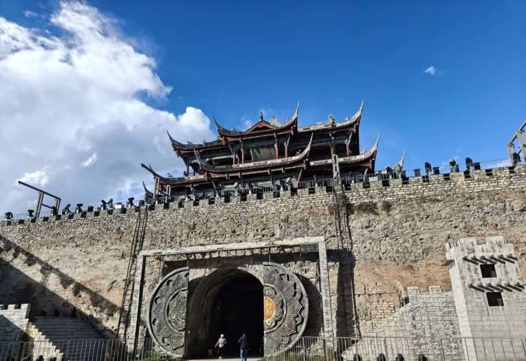 Songpan Ancient City near Munigou Valley in Sichuan, China