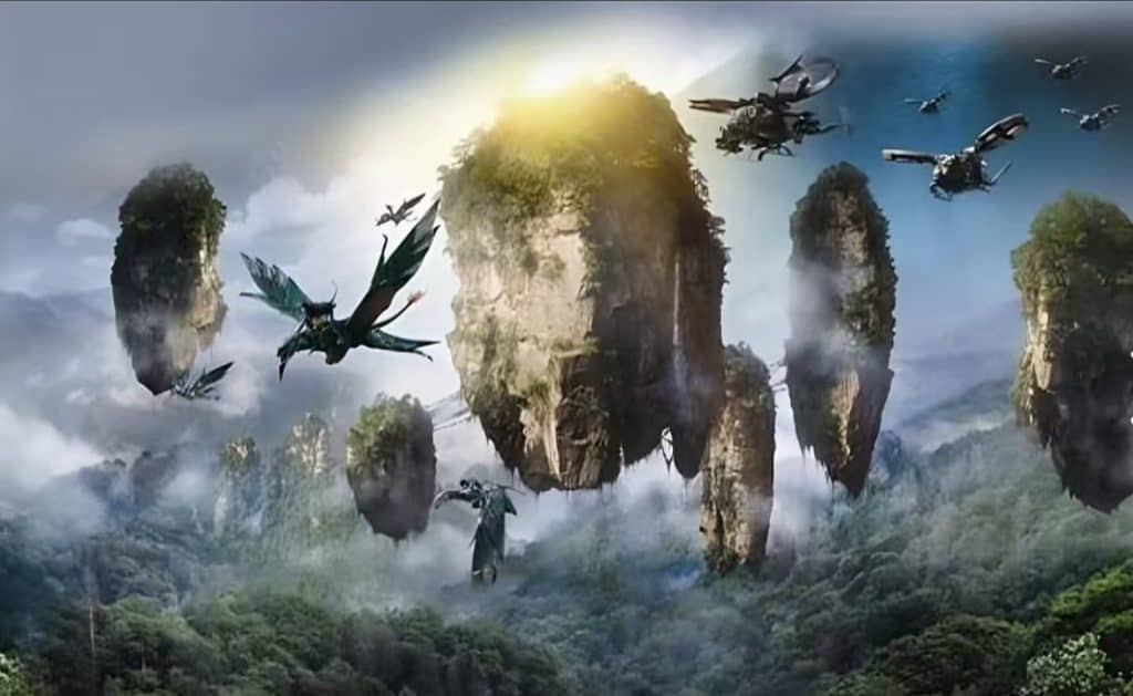 Filming location of James Cameron’s Avatar at Zhangjiajie National Forest Park in Hunan, China